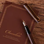 Kinbor Weekly Planner Set Chocolate Journal Notebook With Fountain Pen PVC Cover Habits&Goals Tracker Birthday Valentine's Day - Image 4